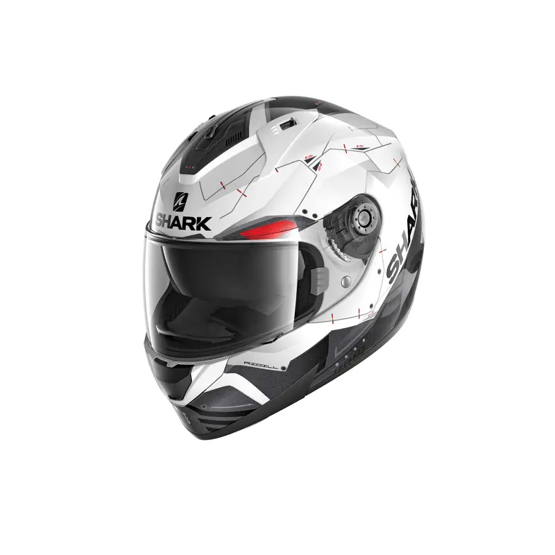 SHARK RIDILL MECCA WHT/BLK/RD XS