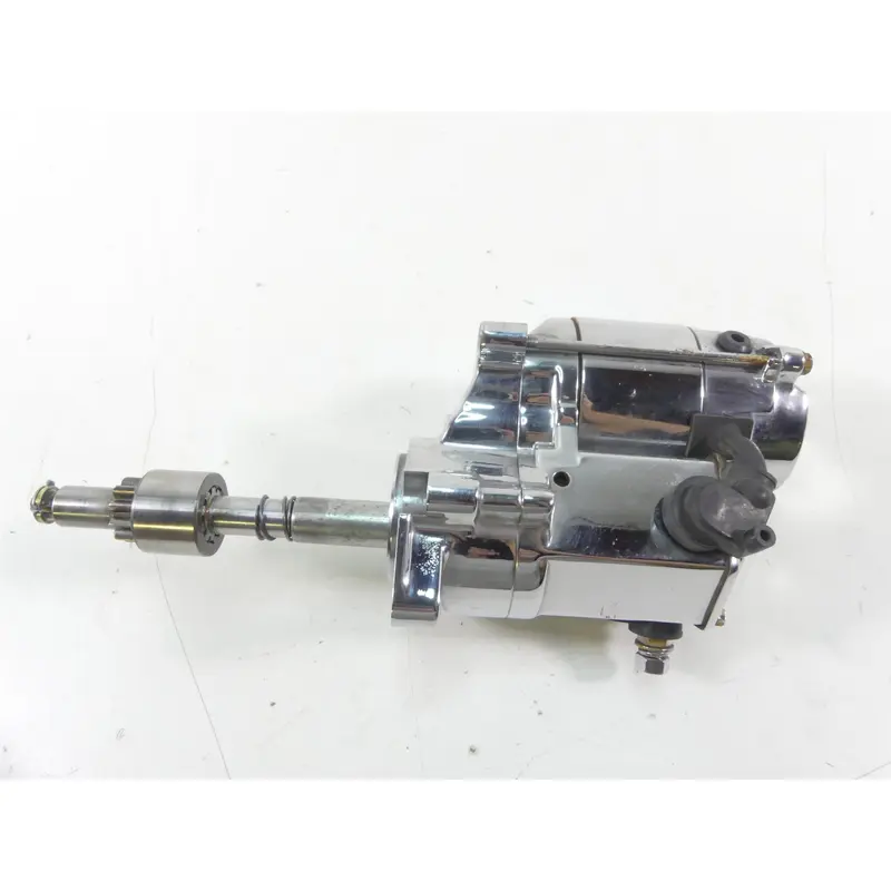 2005 Harley FXDWGI Dyna Wide Glide Engine Starter Motor Chrome - Read 31553-94B