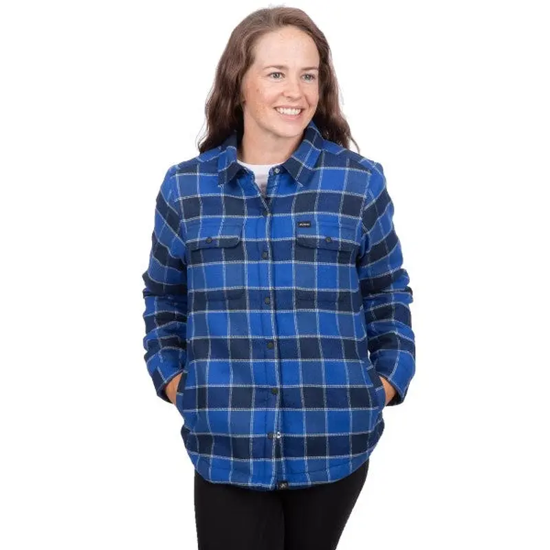 Chemise Flanelle Double en Polaire Clouds Rest Femme