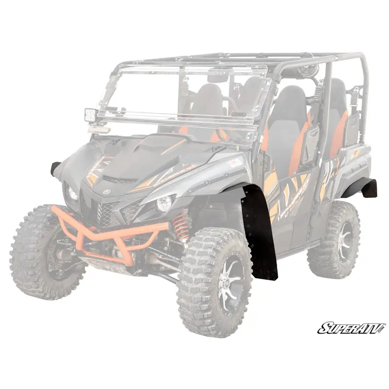 SuperATV Yamaha Wolverine X4 850 Low Profile Fender Flares FF-Y-WVX4