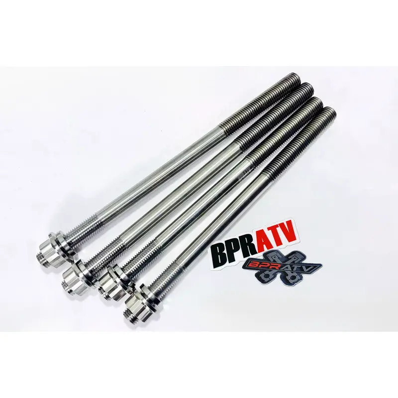 Yamaha YZ450FX High-Performance Titanium Cylinder Bolts Head Stud Kit 2016-2023