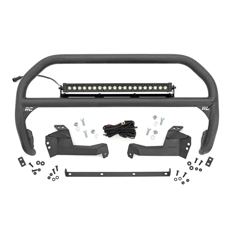 Nudge Bar | 20 Inch BLK DRL Single Row LED | Ford Bronco Sport 4WD (21-25) | 51042
