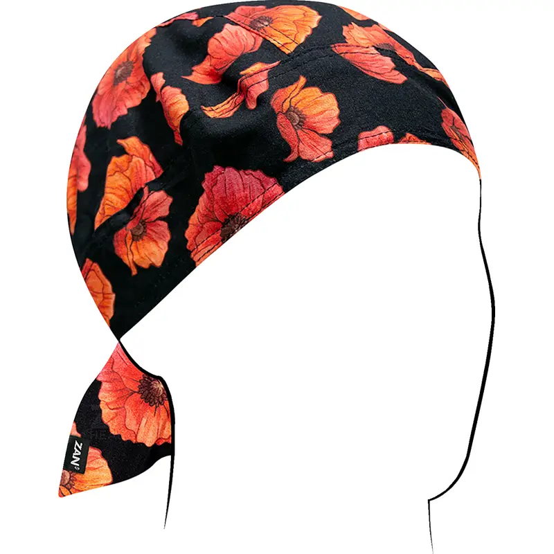 ZAN HEADGEAR Flydanna? Head Wrap - Poppies Z209