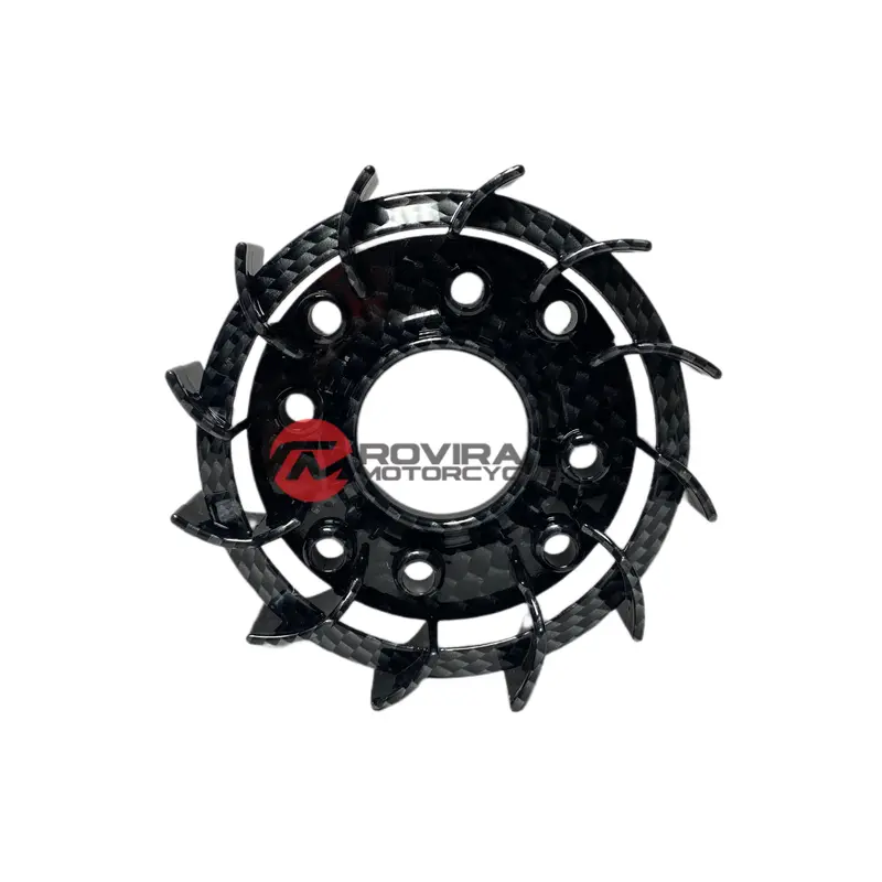Carbon Fiber style racing fan for GY6 150