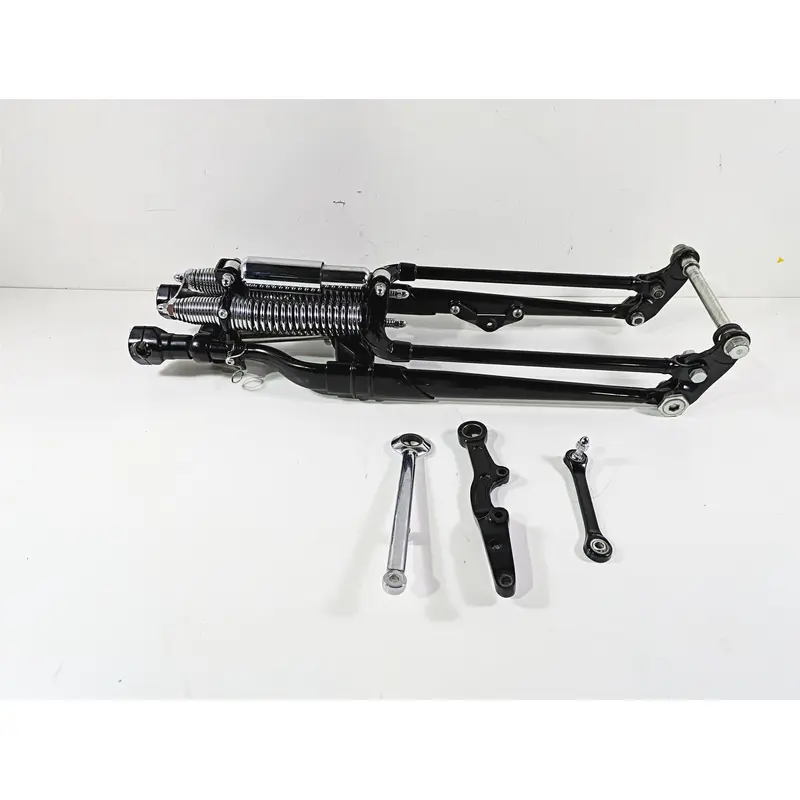 2009 Harley FLSTSB Cross Bones Straight Springer Front End Fork Set 46173-05