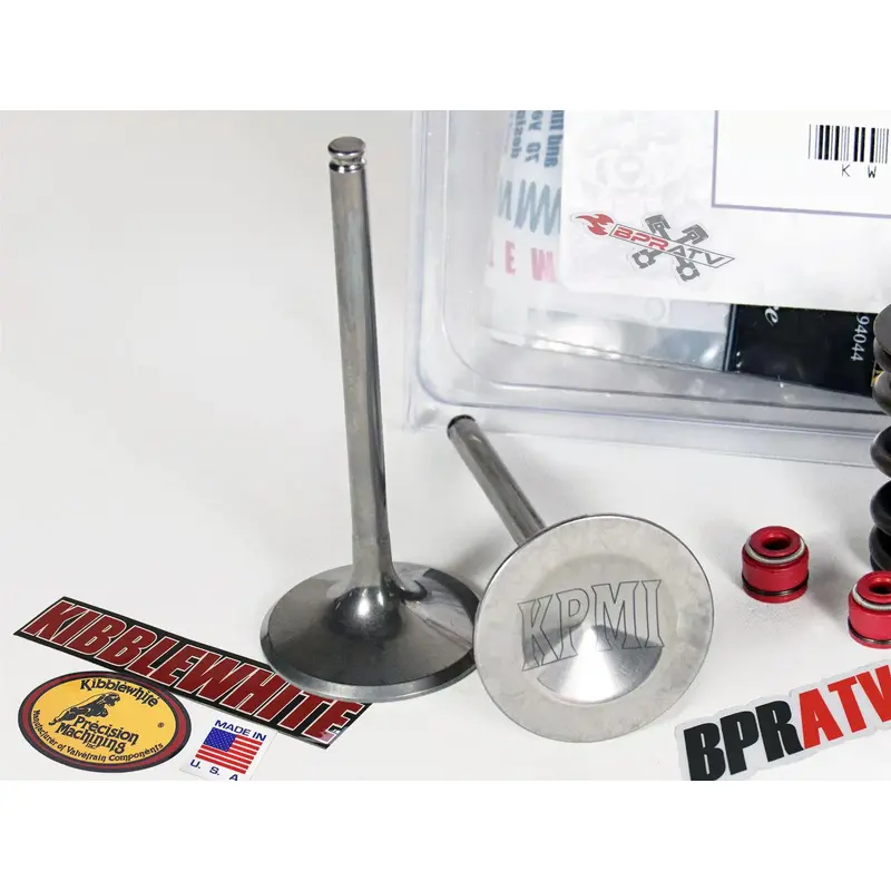 17-22 Honda CRF450R CRF 450R TITANIUM Kibblewhite Intake Valves RED Viton Seals