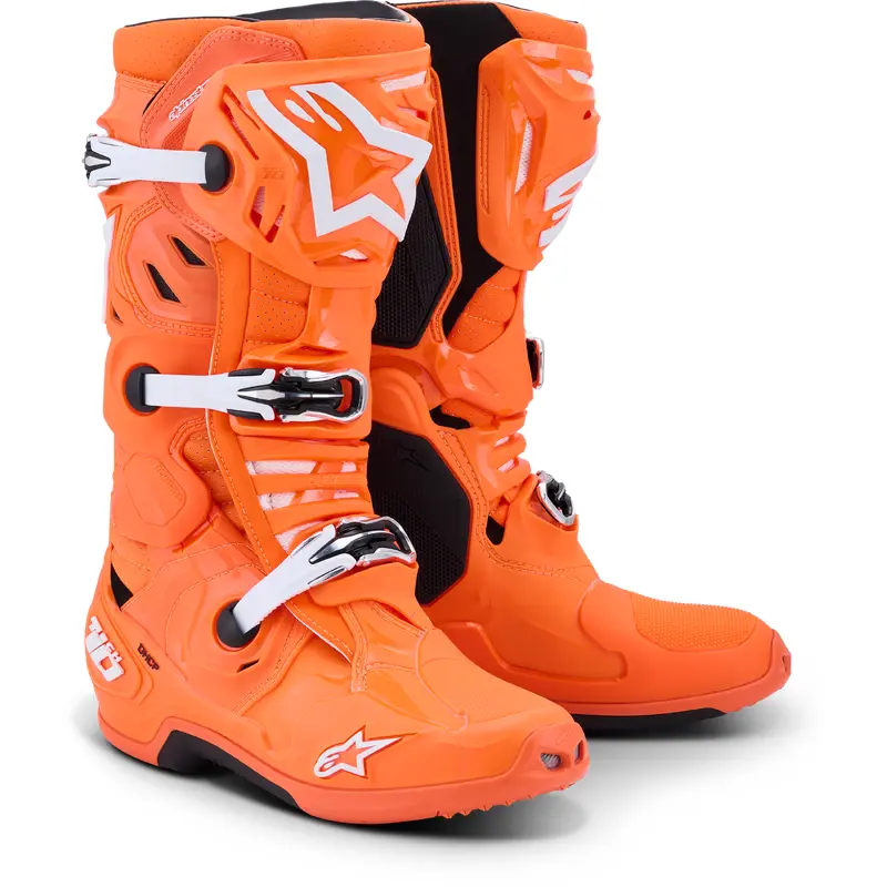 Tech 10 Supervented Orange Fluo/Black/White 13