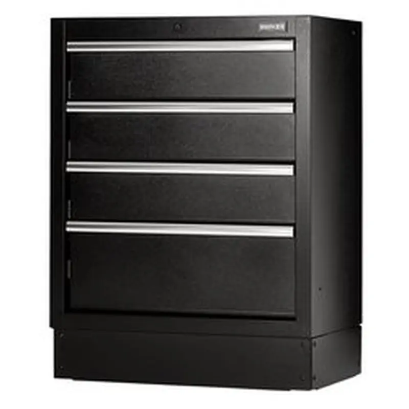 Bunker Modular Floor Cabinet, 4 Drawer, 680Mm | Ms400-4Bu