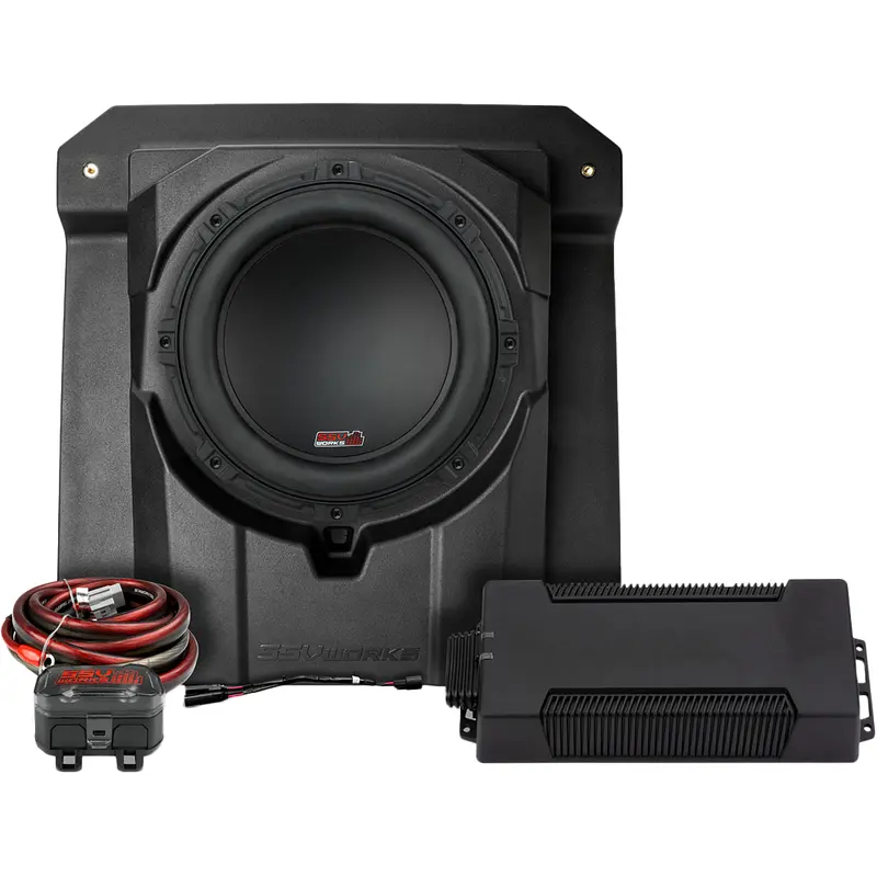 Under Seat 10" Sub W/ Ssv Sub / Amp