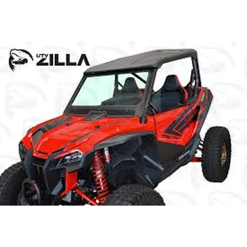 Vented Honda Talon Full Glass Windshield With Wiper By UTV ZIlla