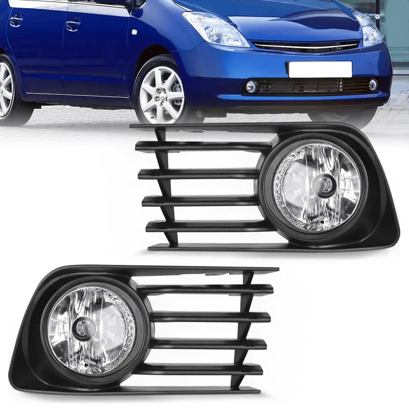 2004 2005 2006 2007 2008 2009 Toyota Prius Fog Lights Assembly Clear Lens
