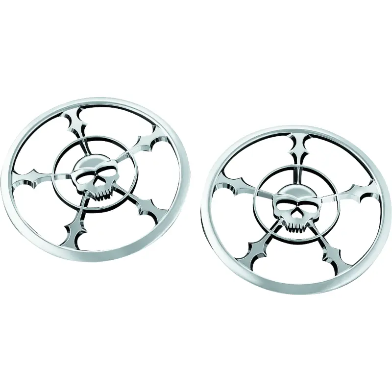 Kuryakyn Zombie Speaker Grill 14-Up Touring Chrome