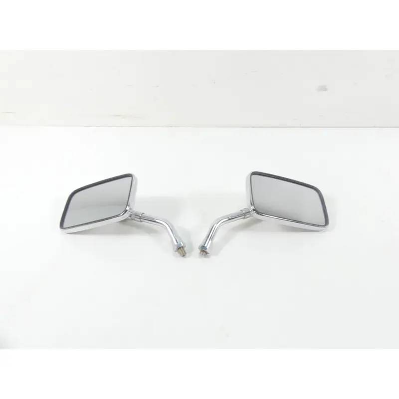 2007 Honda VTX1800 T1 Left Right Rectangle Chrome Rear View Mirror Set