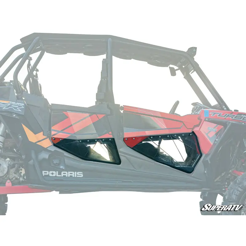 SuperATV Polaris RZR S4 900 Clear Lower Doors