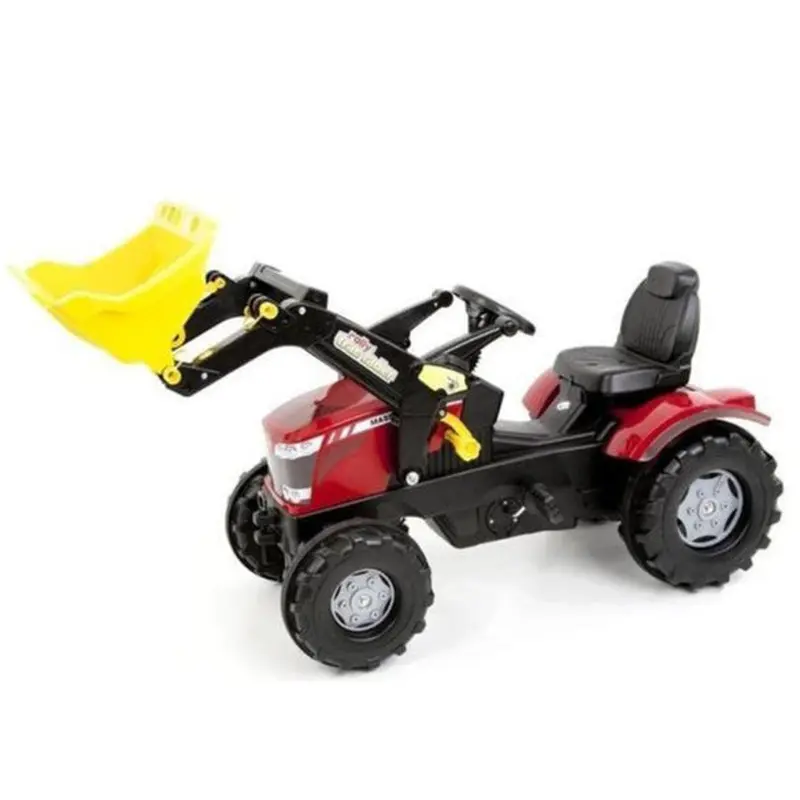 Massey Ferguson 7726 Pedal Tractor with Loader & Pneumatic Tyres | X993070611140