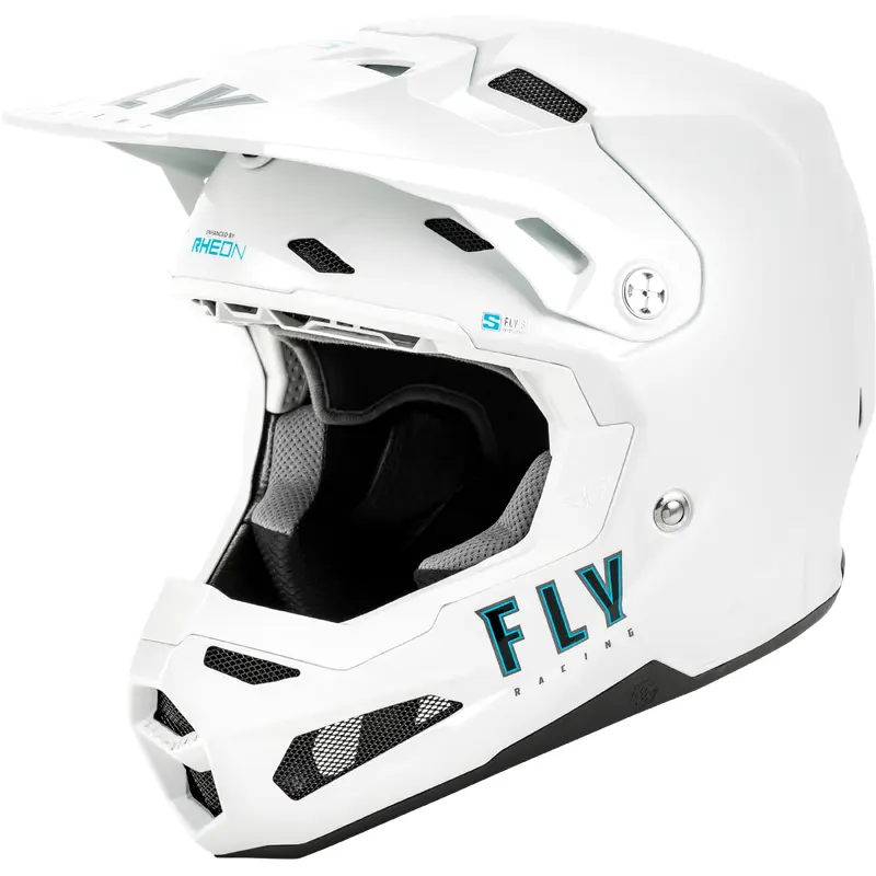 Formula S Carbon Solid Helmet White 2x