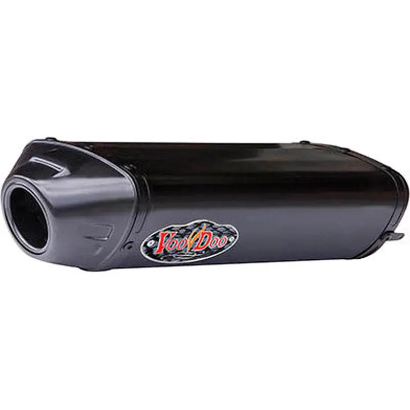 VOODOO PEFORMANCE SLIP-ON KAW BLACK ZX6R/RR VPEZX6R/RRK7B