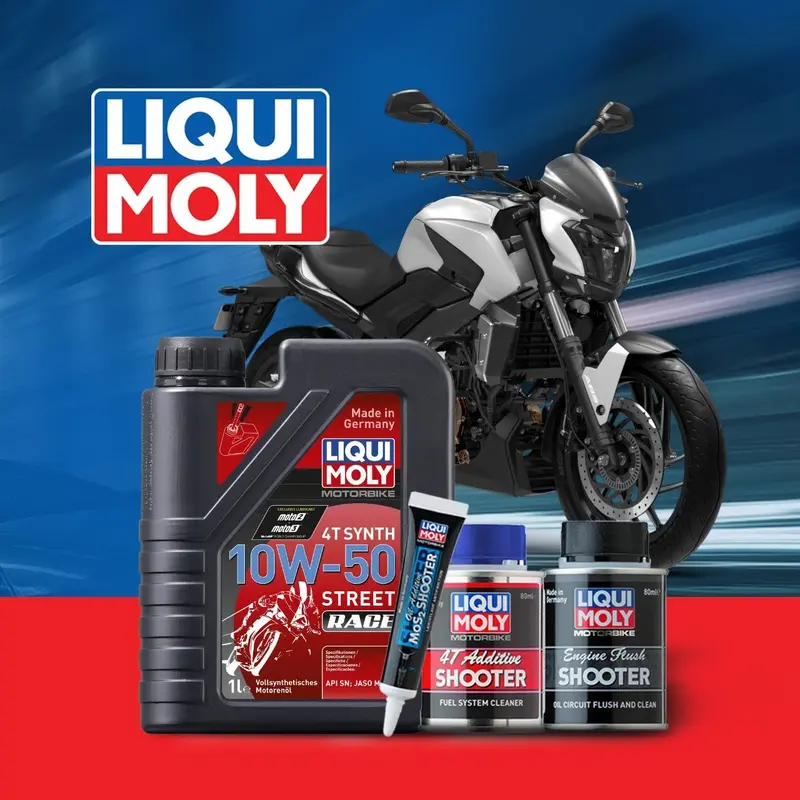 Bajaj Dominar 400 engine oil performance pack
