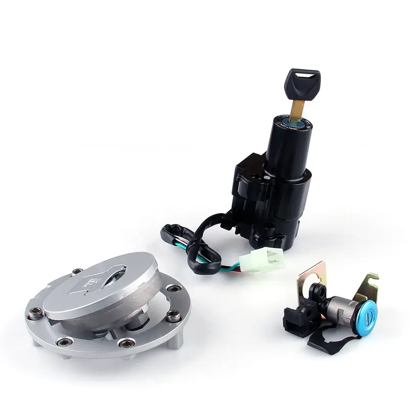 99-06 Honda CBR600RR CBR1000 VFR800 Ignition Switch Fuel Gas Cap Seat Lock Key Kit