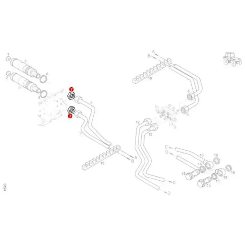 Massey Ferguson - Nut - X435906000000