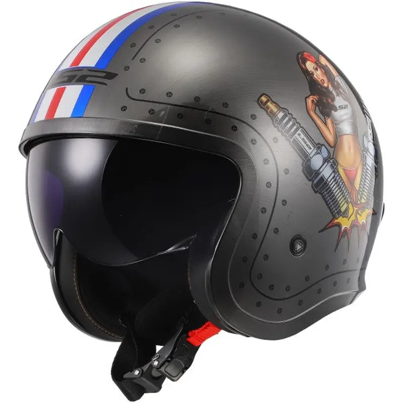Casque Ouvert de Moto Spitfire Spark