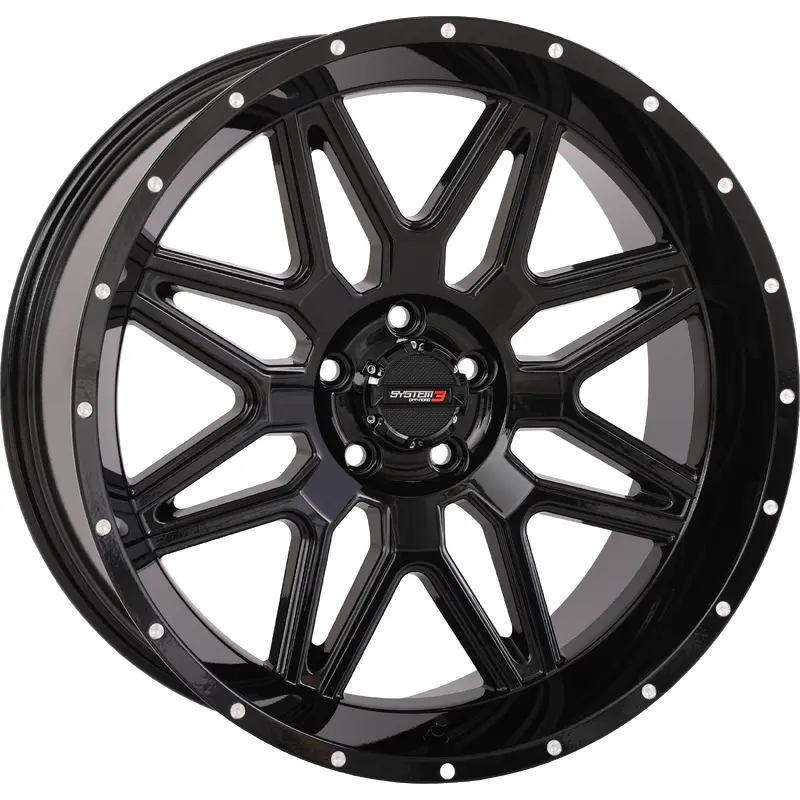 ST7 WHEEL 20X9 5+4 (0MM) 5/4.5 GLOSS BLACK