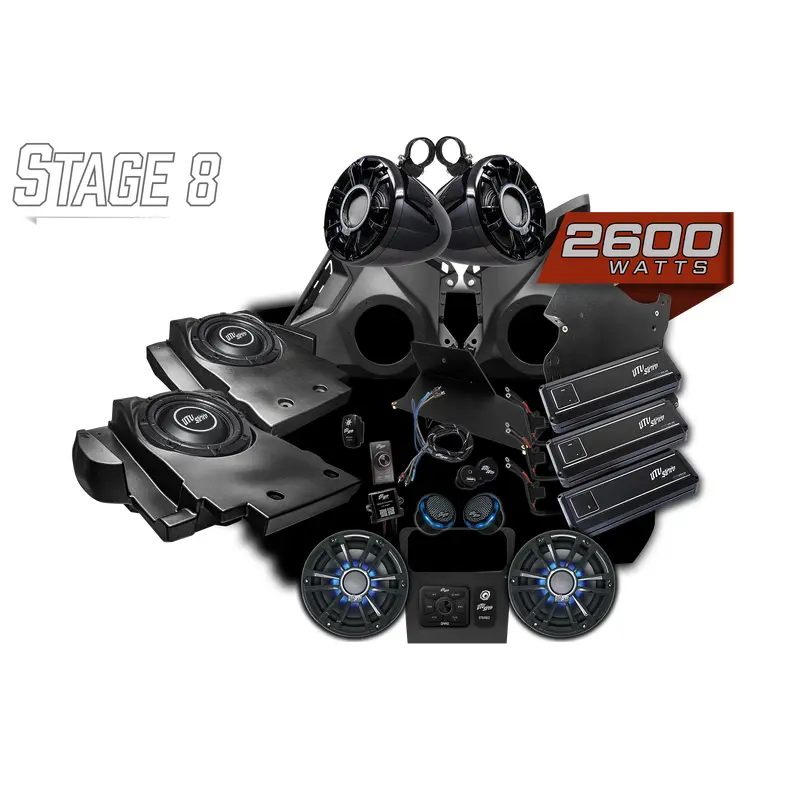 Can-Am Maverick R Signature Series Stage 8 Stereo Kit | UTVS-R-S8-S