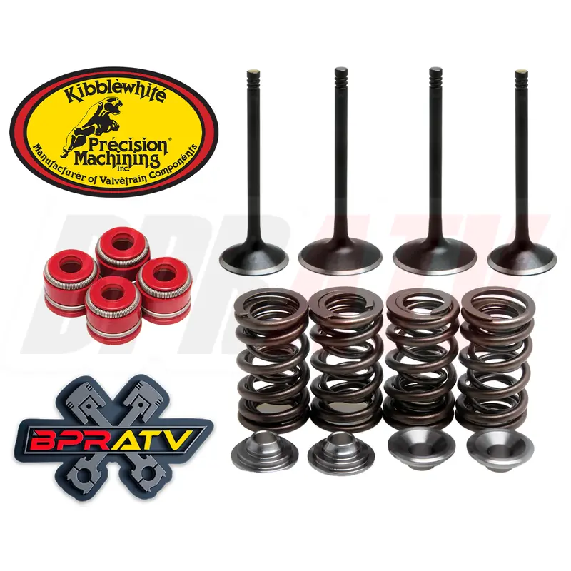 Polaris Outlaw 500 Kibblewhite Head Intake Exhaust Valves Seals Titanium Springs