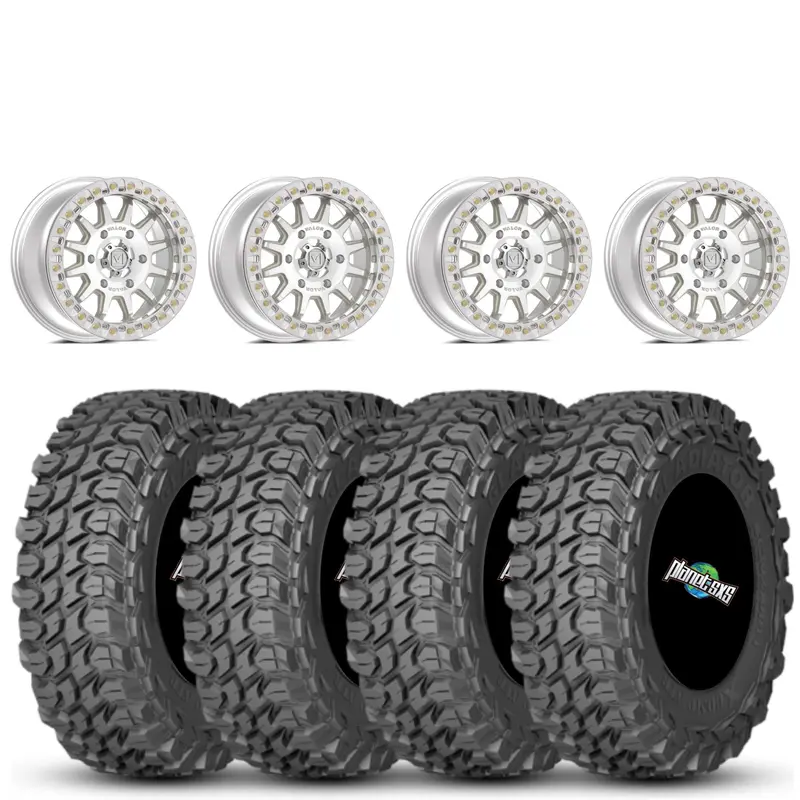 Valor V09 Beadlock 15x7 Machined 5+2 5/4.5 on Gladiator X Comp 10 Ply 35x10-15