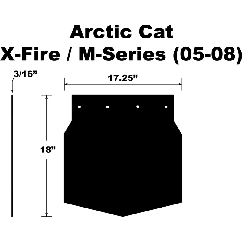 Snowflap  Arctic Cat M Series/X Fire 05 08