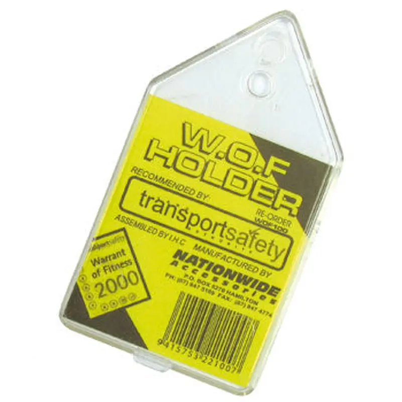 WOF HOLDER
