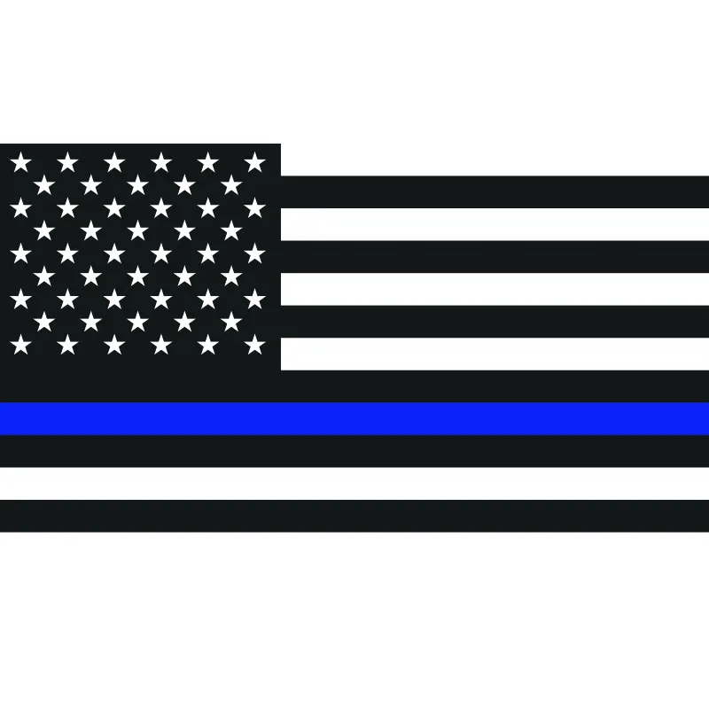 DragonFire Racing Whip Flag - Back the Blue