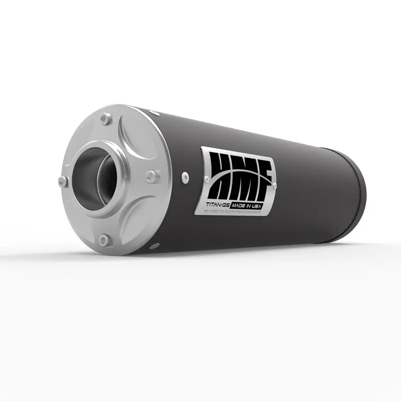 HMF Muffler Kawasaki Teryx/4 12-25 Gun Metal Titan-QS Slip On Exhaust