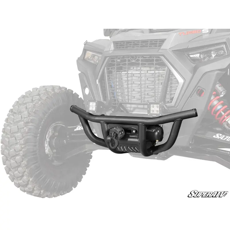 Super ATV POLARIS RZR XP TURBO S WINCH-READY FRONT BUMPER