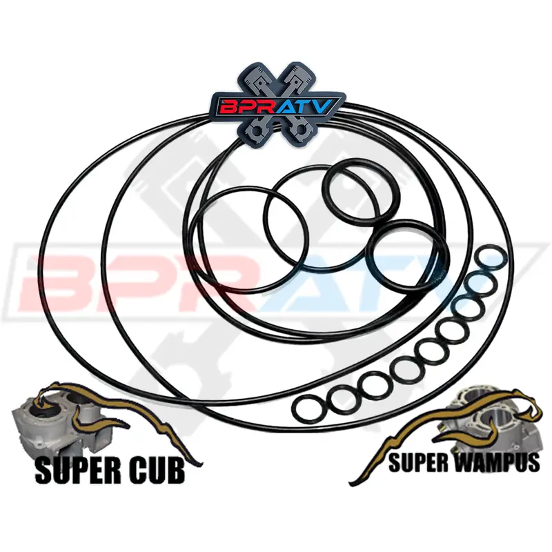 Banshee Super Cub 472 496 521 Cylinder Head O-ring Kit Dome O Rings O-rings Set