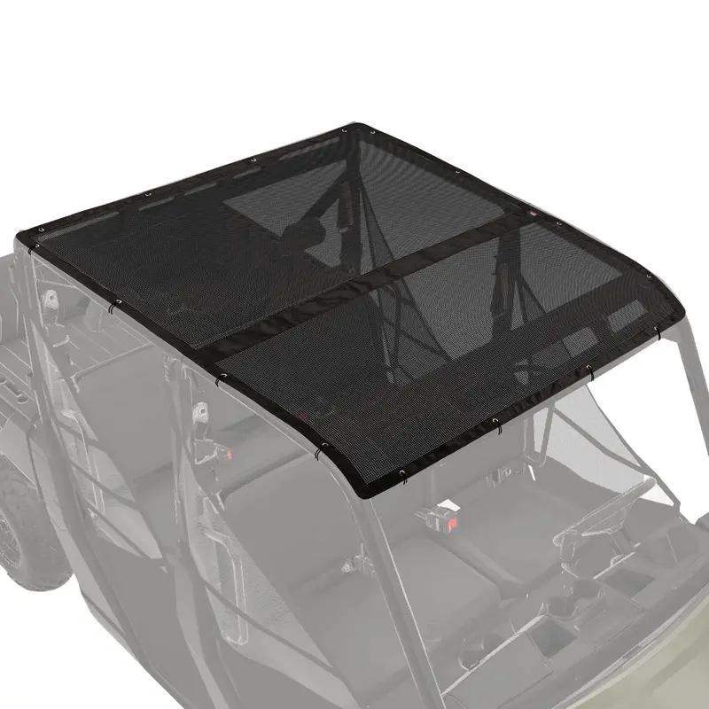 UTV Soft Top Window Net Mesh for Polaris Ranger 1000 Crew (2017-2024)
