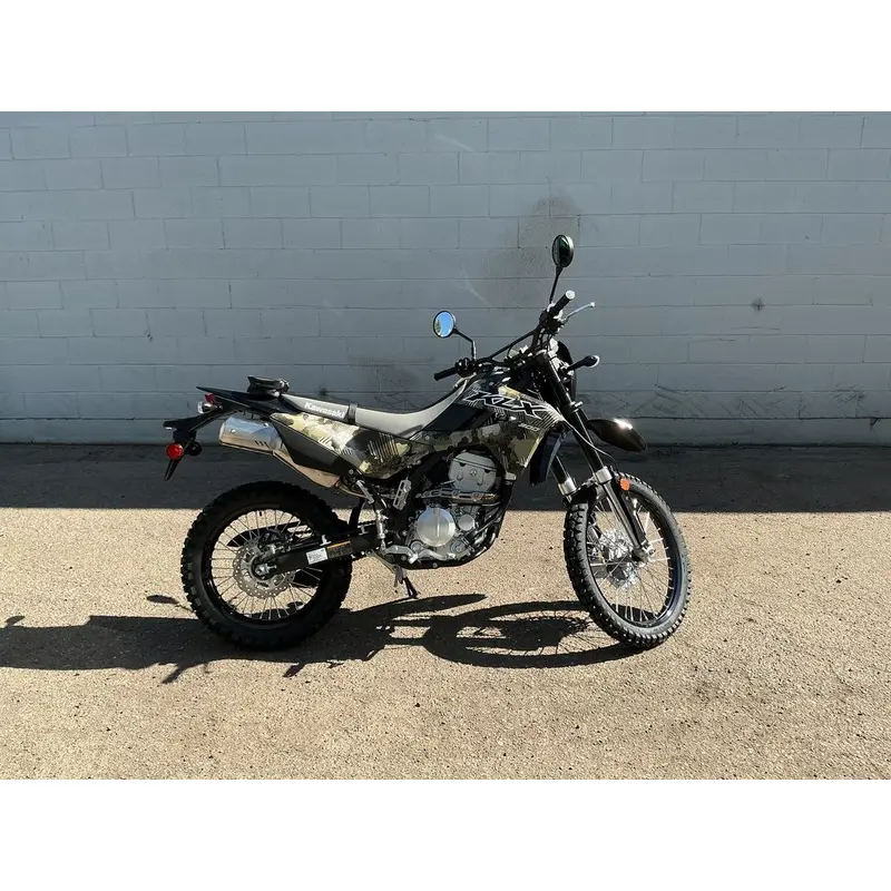 New 2026 Kawasaki KLX300 Cypher Camo Beige