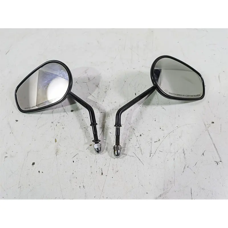 2013 Harley FXDWG Dyna Wide Glide Rear View Mirror Set 91909-03B 91910-03B