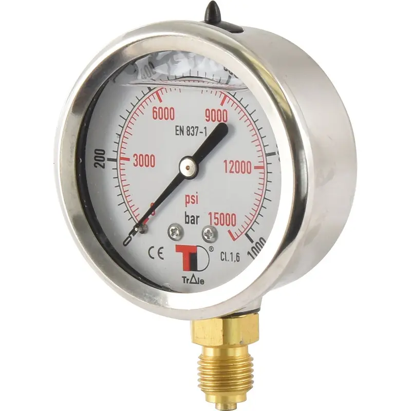 Hydraulic Pressure Gauge 63mm (0-1000 bar) | Sparex Part No.S.154021