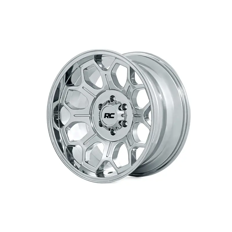 Rough Country 77 Series Wheel | One-Piece |Chrome | 22x12 | 8x6.5 | -44mm | 77224410