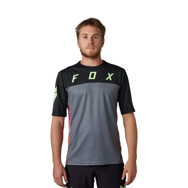 FOX DEFEND SS JERSEY CEKT [BLACK]