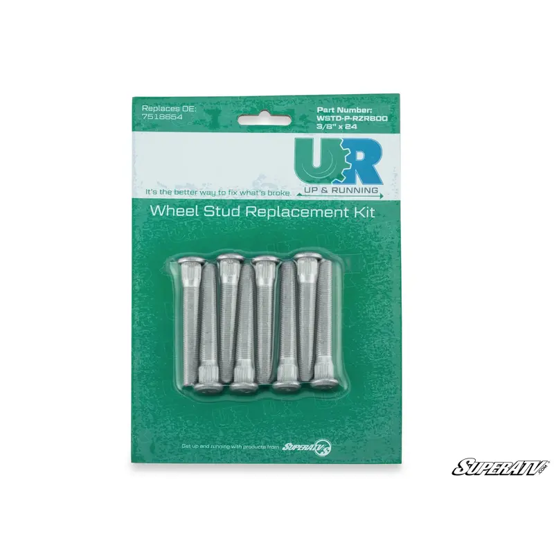 Up & Running Polaris RZR Wheel Studs