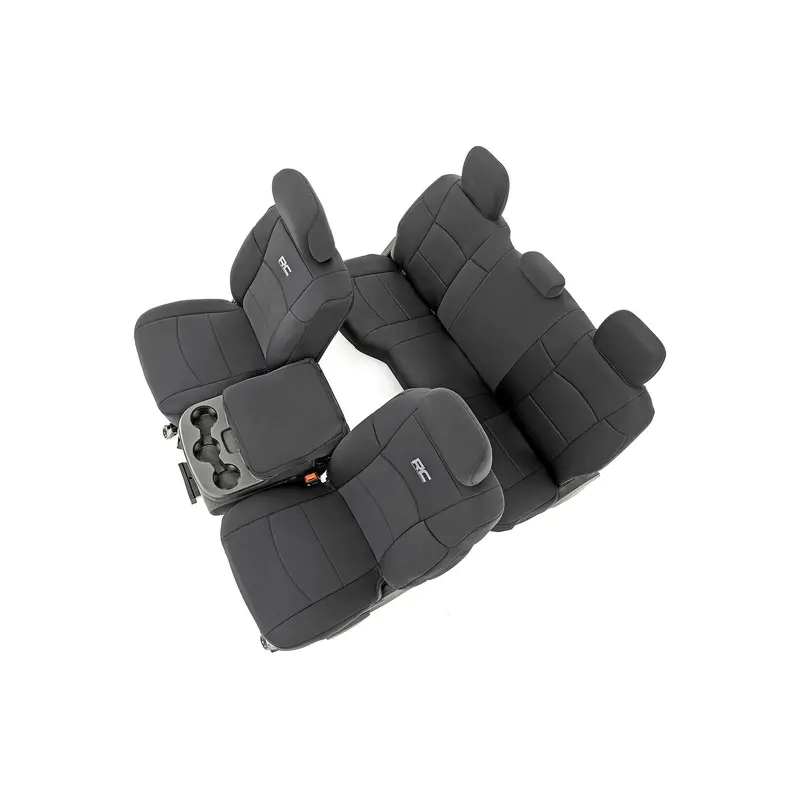 Seat Covers | FR & RR | 60/40 Rear Seat | Ram 2500 2WD/4WD (2019-2024) | 91044
