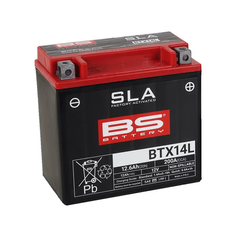 BS BATTERY BTX14L SLA (YTX14L-BS)