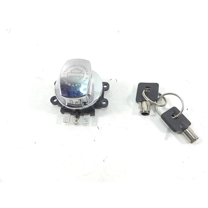 2007 Harley Touring FLHRSE CVO Road King Ignition Switch Key Lock Set 53461-07