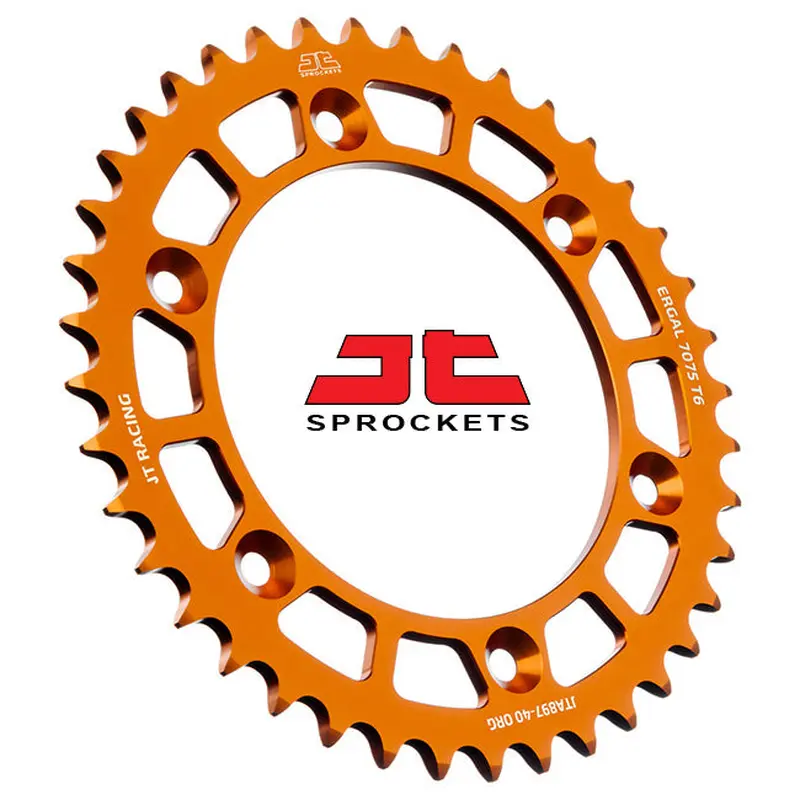 JT Sprockets RaceLite Rear Alloy T52 #520 Orange JTA897.52ORG