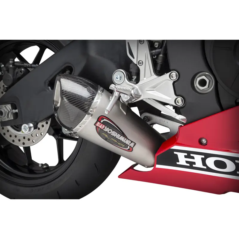 YOSHIMURA EXHAUST RACE ALPHA-T FULL-SYS SS-SS-CF WORKS 12202AP520