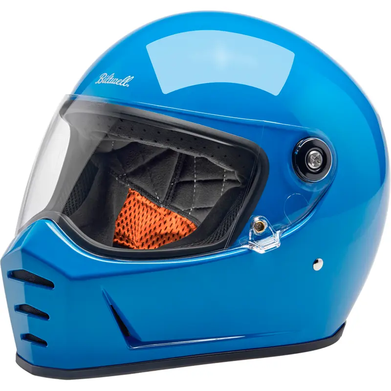 BILTWELL Lane Splitter Helmet - Gloss Tahoe Blue - XS 1004-129-501