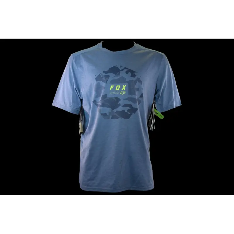Fox Racing - Ranger Camo Moth Drirelease SS Jersey - Dusty Blue - L