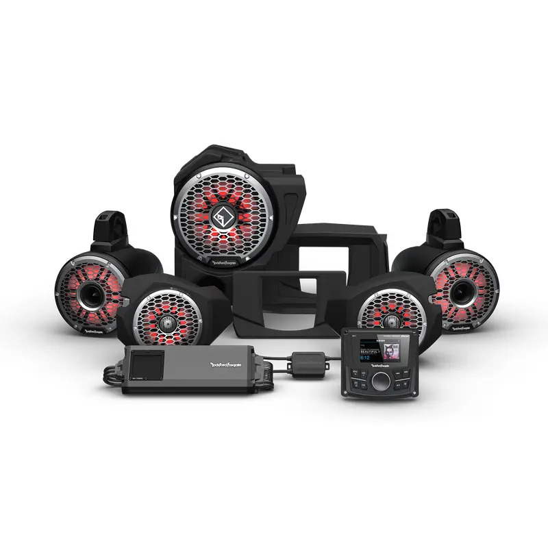 2014+ RZR Rockford Fosgate Audio Kit Color Optix Gen3 (Stage 6)